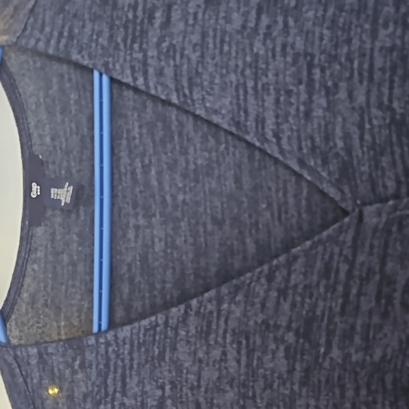 ■2for$5 GAP Blue top size Xsmall long sleeve knit - Picture 2 of 9